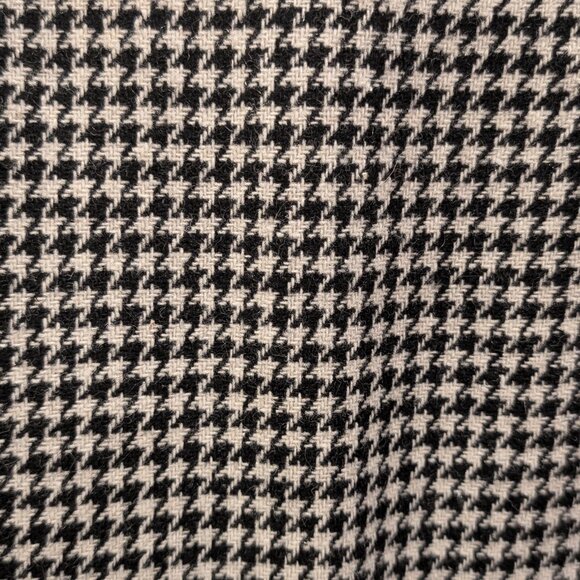 Picket & Post Vintage Houndstooth Blazer Coat Jacket Size 12 - Picture 3 of 9
